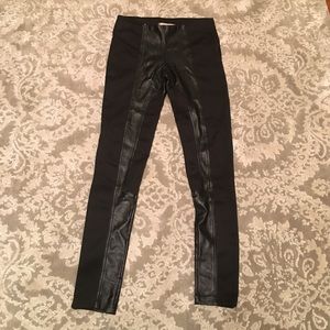 Romeo&Juliet Faux Leather detail Skinny Pants